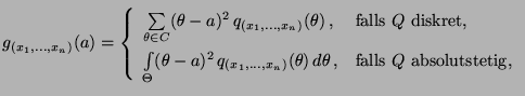 % latex2html id marker 27000
$\displaystyle g_{(x_1,\ldots,x_n)}(a)=\left\{\begi...
...(\theta)
\,d\theta\,, & \mbox{falls $Q$\ absolutstetig,}
\end{array}\right.
$
