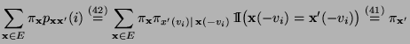 % latex2html id marker 32940
$\displaystyle \sum\limits_{{\mathbf{x}}\in E} \pi_...
...\prime(-v_i)\bigr)
\stackrel{(\ref{hil.equ.for})}{=}
\pi_{{\mathbf{x}}^\prime}
$