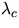 $\lambda_c$