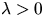 $\lambda \gt$