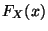 $\displaystyle F_{X}(x)$