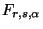 $ F_{r,s,\alpha}$