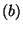 $ (b)$