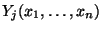 $ Y_j(x_1,\ldots,x_n)$