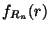 $\displaystyle f_{R_n}(r)$