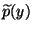 $ \widetilde p(y)$