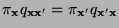 $\displaystyle \pi_{\mathbf{x}}q_{{\mathbf{x}}{\mathbf{x}}^\prime}=
\pi_{{\mathbf{x}}^\prime}q_{{\mathbf{x}}^\prime{\mathbf{x}}}$