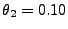 $ \theta_2=0.10$