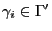 $ \gamma_i\in\Gamma^\prime$