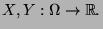 $ X,Y:\Omega\to\mathbb{R}^^n$