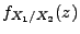 $\displaystyle f_{X_1/X_2}(z)$