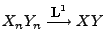 $ X_nY_n\stackrel{{\mbox{\small L$^1$}}}{\longrightarrow}XY$