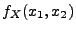 $ f_X(x_1,x_2)$
