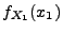 $\displaystyle f_{X_1}(x_1)$