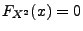 $ F_{X^2}(x)=0$