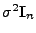 $ \sigma^2{\mathbf{I}}_n$