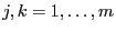 $ j,k=1,\ldots,m$