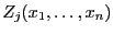 $ Z_j(x_1,\ldots,x_n)$