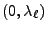$ (0,\lambda_\ell)$