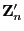 $ {\mathbf{Z}}_n^\prime$