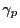 $ \gamma_p$