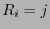$ R_i=j$