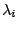 $ \lambda_i$