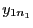 $ y_{1n_1}$