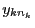 $ y_{kn_k}$